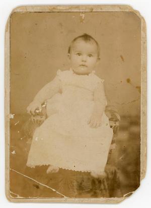 Primary view of [Baby photo of Irene Biffle]