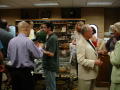 Photograph: [2007 Faculty Reception guests talking to one another]