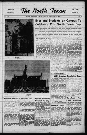 The North Texan, Volume 10, Number 3, March 1959