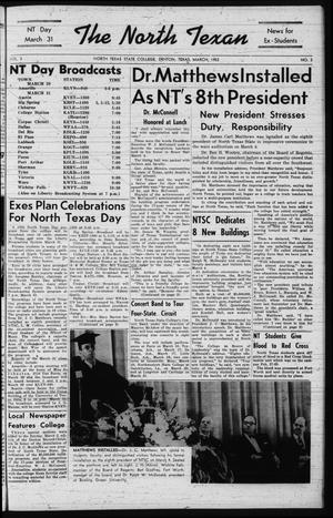 The North Texan, Volume 3, Number 3, March 1952
