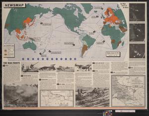 Newsmap. Monday, January 25, 1943 : week of January 15 to January 22
