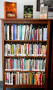 Photograph: [Bookshelf in Archives department of UNT Libraries]