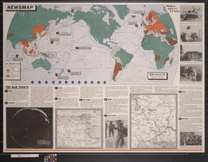 Newsmap. Monday, January 11, 1943 : week of January 1 to January 8