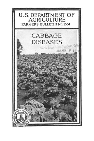 Primary view of object titled 'Cabbage diseases.'.
