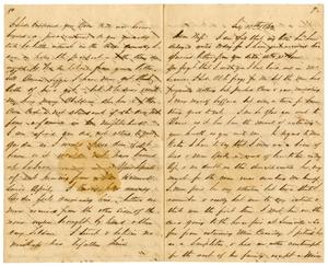[Letter from David Fentress to his wife Clara, July 18, 1863]