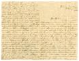 Thumbnail image of item number 1 in: '[Letter from Kate Fentress to David Fentress, February 11, 1866]'.