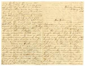 [Letter from Kate Fentress to David Fentress, February 11, 1866]