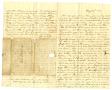 Thumbnail image of item number 1 in: '[Letter from Maud C. Fentress to David Fentress, August 23, 1863]'.