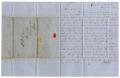 Letter: [Letter from David Fentress to his wife Clara, March 31, 1862]