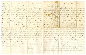 [Letter from David Fentress to his wife Clara, December 18, 1864]