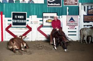 Cutting Horse Competition: Image 1997_D-100_03