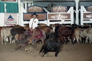 Cutting Horse Competition: Image 1997_D-100_06