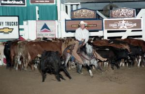 Cutting Horse Competition: Image 1997_D-107_36