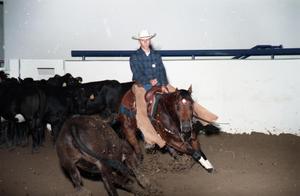 Cutting Horse Competition: Image 1997_D-6_10