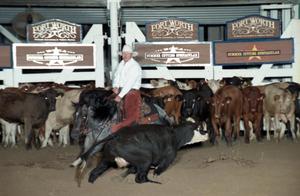 Cutting Horse Competition: Image 1997_D-99_08