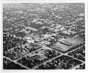 [Aerial Photograph of the North Texas State Teachers College Campus, 1948]