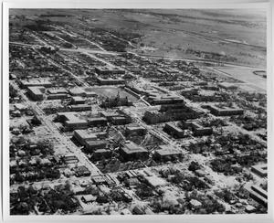 [Aerial Photograph of the North Texas State University Campus, 1962]