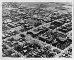 [Aerial Photograph of the North Texas State University Campus, 1962]
