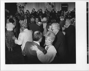 [Couples dancing at North Texas Homecoming Dance, 1987]