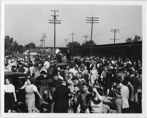 [North Texas Homecoming, Denton Depot, 1941]