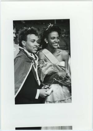 [North Texas Homecoming King and Queen, 1987]
