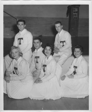 [North Texas State College Cheerleaders, 1958]