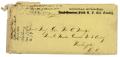 Text: [Envelope for M. C. Meigs, March 1866]