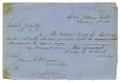 Letter: [Letter from G. W. Sorrell, February 7, 1863]