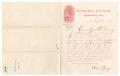 Letter: [Letter from Adjutant General John T. Spragrer to Hamilton K. Redway,…