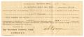 Legal Document: [Check from Bob Perryman to W.T. Holiday, November 12, 1907]