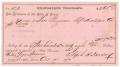 Thumbnail image of item number 1 in: '[Triplicate Warrant, October 14, 1879]'.