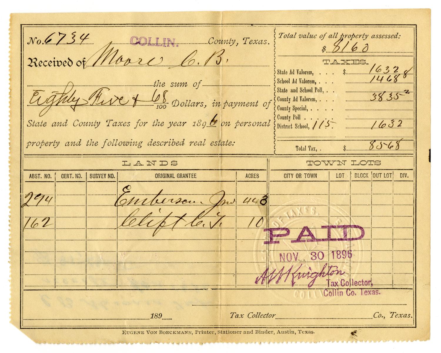 property-tax-receipt-november-30-1896-unt-digital-library