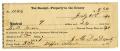 Primary view of [Receipt for Ziza Moore from J. M. Fox, July 21, 1870]