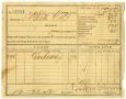 Primary view of [Receipt for state and county taxes, December 24, 1902]