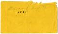 Thumbnail image of item number 1 in: '[Envelope, 1825]'.