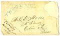 Thumbnail image of item number 1 in: '[Envelope addressed to C. B. Moore]'.