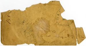 Primary view of object titled '[Envelope addressed to Elvira Moore, 1856]'.