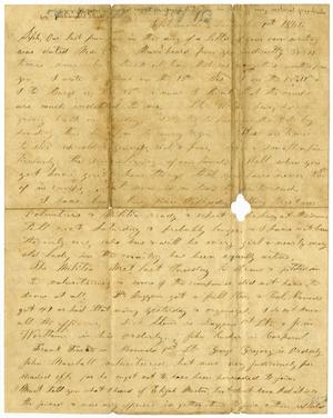 [Letter from Elvira Moore to Josephus Moore, December 1861]
