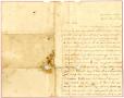 Letter: [Letter from Jane Atkisson to Charles Moore, April 23, 1865]