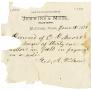 Thumbnail image of item number 1 in: '[Receipt of C. B. Moore from G. A. Wilson, June 15, 1878]'.