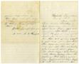 Thumbnail image of item number 1 in: '[Letter from Sam E. Wanford to Charles B. Moore, August 27, 1883]'.