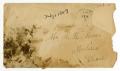 Thumbnail image of item number 3 in: '[Letter from Matilda Dodd to Sis and Mr. Moore, February 1, 1889]'.