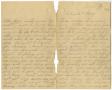 Primary view of [Letter from Mollie Taylor to Mary and Charles Moore, March 13, 1893]