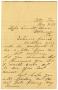 Thumbnail image of item number 1 in: '[Letter from M. C. Vanter to Linnet Moore, May 9, 1898]'.