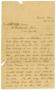 Letter: [Letter from F. H. Dougherty to Linnet Moore, February 28, 1899]