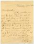 Letter: [Letter from E. B. Fritz to Linnet Moore, April 19, 1900]
