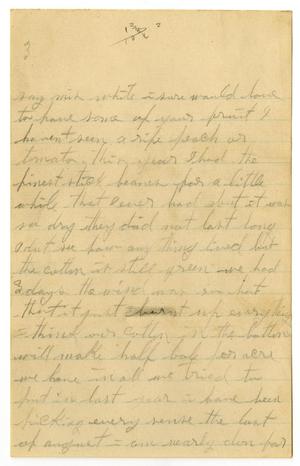 [Letter from Iola White, 1909]