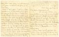 Letter: [Letter from Cora Robertson to Linnet White,  November 19, 1917]