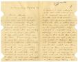 Primary view of [Letter from Susan Cluderson to Charles Moore, July 14, 1863]