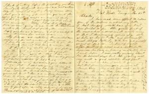 [Letter from Josephus Moore to Charles Moore, March 27, 1864]